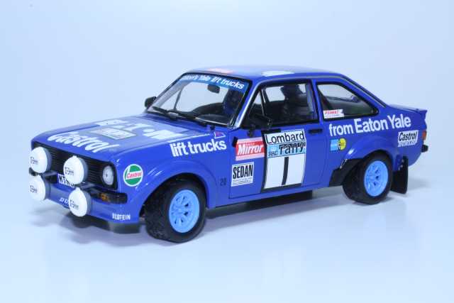 Ford Escort MK2, 1st. RAC 1979, H.Mikkola, no.1 - Sulje napsauttamalla kuva