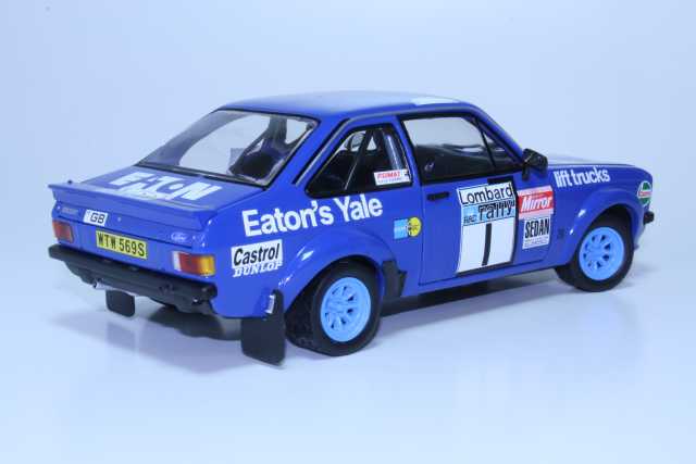 Ford Escort MK2, 1st. RAC 1979, H.Mikkola, no.1 - Sulje napsauttamalla kuva