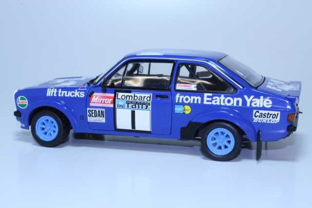 Ford Escort MK2, 1st. RAC 1979, H.Mikkola, no.1