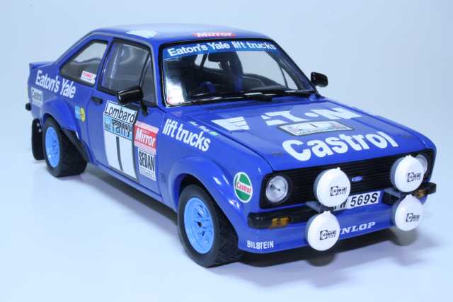 Ford Escort MK2, 1st. RAC 1979, H.Mikkola, no.1 - Sulje napsauttamalla kuva