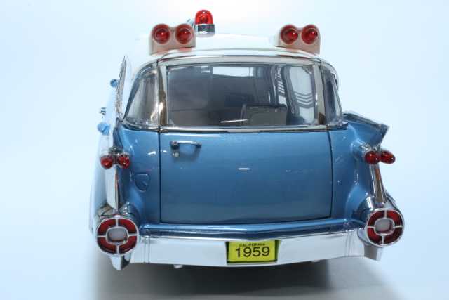 Cadillac Superior Royal Crown Ambulance 1959, blue/white