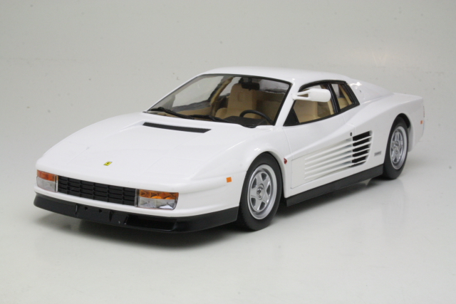 Ferrari Testarossa Mk1 US-Version 1984, valkoinen - Sulje napsauttamalla kuva