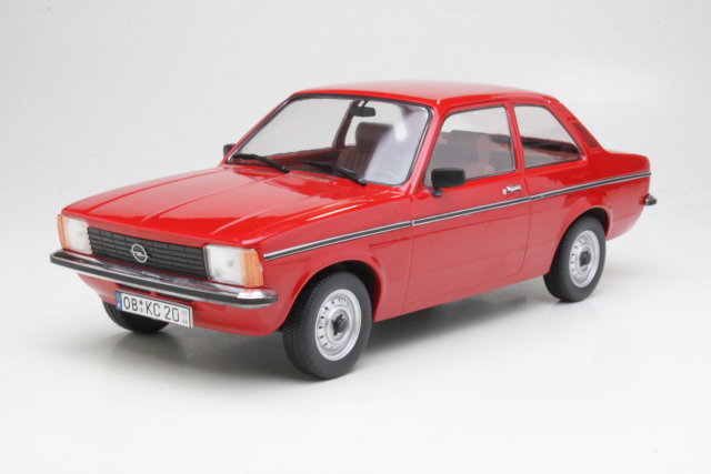 Opel Kadett C2 2d 1977, punainen