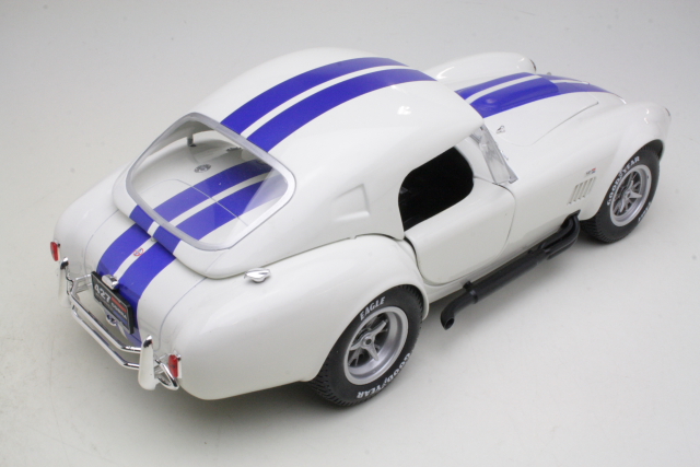 AC Cobra 427 Mk2 Coupe 1965, valkoinen/sininen