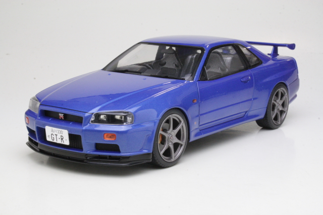 Nissan Skyline GT-R (R34) 1999, sininen - Sulje napsauttamalla kuva