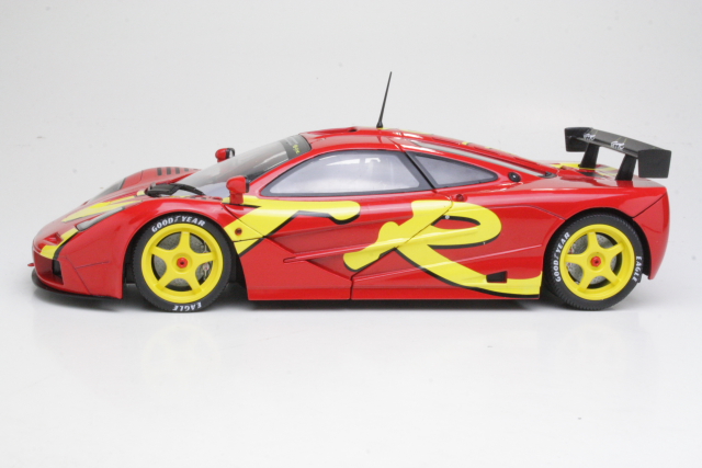 McLaren F1 GTR Short Tail 1996, red