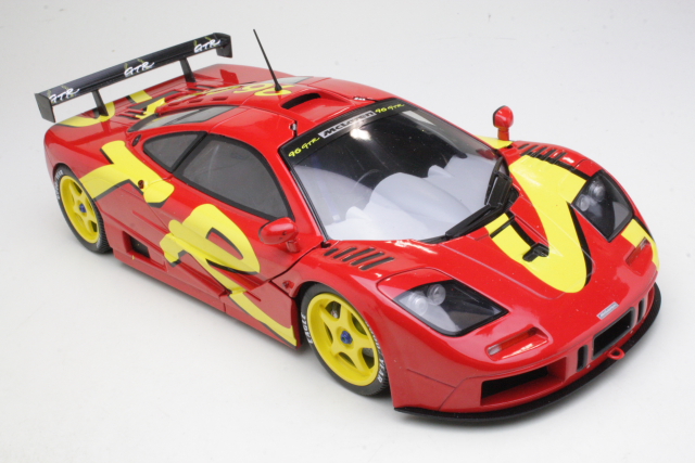 McLaren F1 GTR Short Tail 1996, red