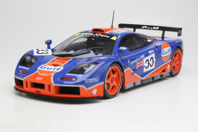 McLaren F1 GTR, 24h LeMans 1996, J.J.Lehto/R.Bellm/J.Weaver - Sulje napsauttamalla kuva