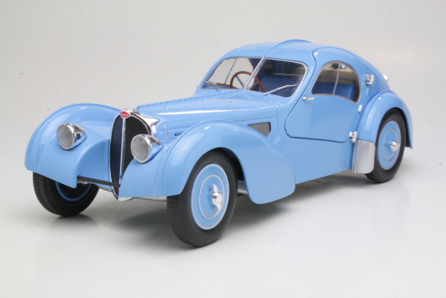 Bugatti Atlantic 57C 1938, sininen - Sulje napsauttamalla kuva