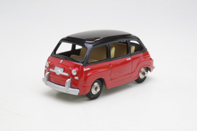 Fiat 600 Multipla, punainen/musta - Sulje napsauttamalla kuva