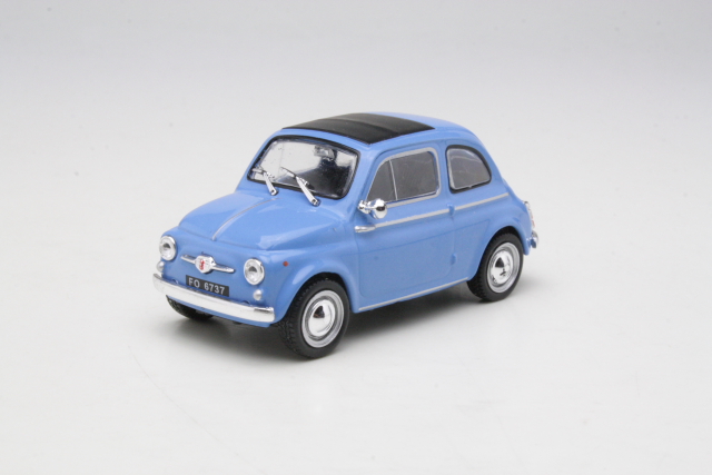 Fiat 500 1965, sininen