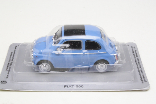 Fiat 500 1965, sininen