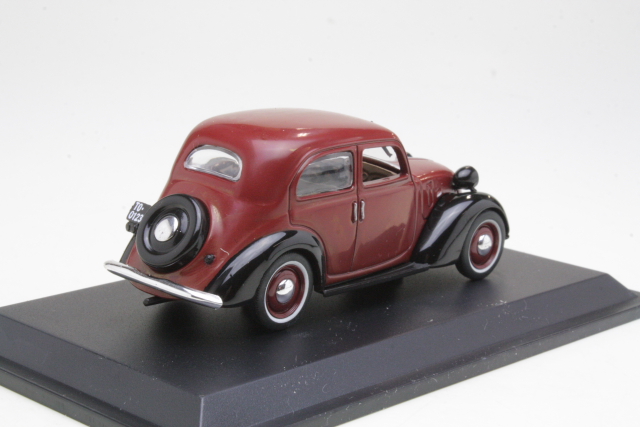 Fiat Nuova Balilla 1100 1937, punainen/musta