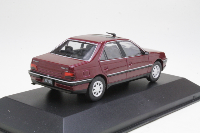 Peugeot 405 SR 1993, tummanpunainen