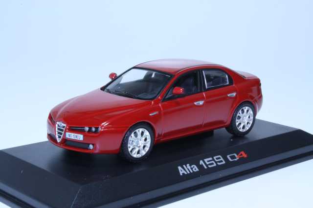 Alfa Romeo 159 Q4 3.2 JTS 2005, punainen