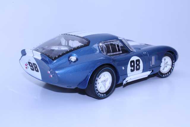 Shelby Cobra Daytona Coupe 1965, no.98, blue