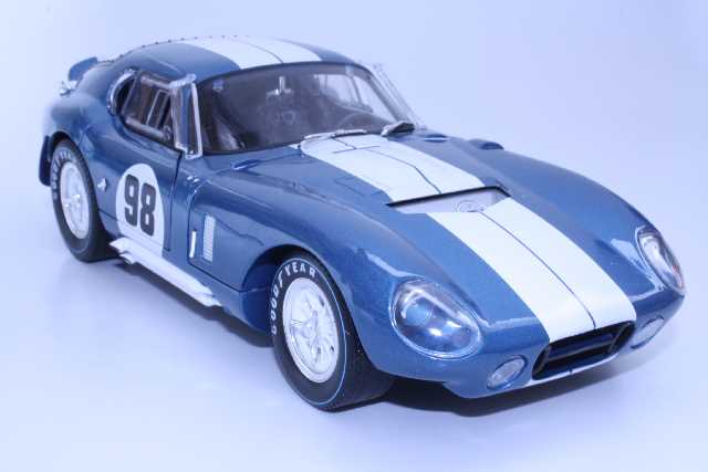 Shelby Cobra Daytona Coupe 1965, no.98, blue