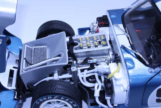 Shelby Cobra Daytona Coupe 1965, no.98, blue