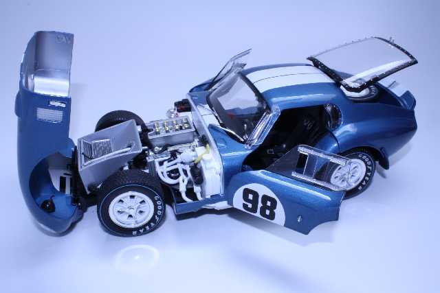 Shelby Cobra Daytona Coupe 1965, no.98, blue