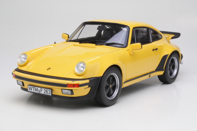 Porsche 911 Turbo 3.0 1976, keltainen