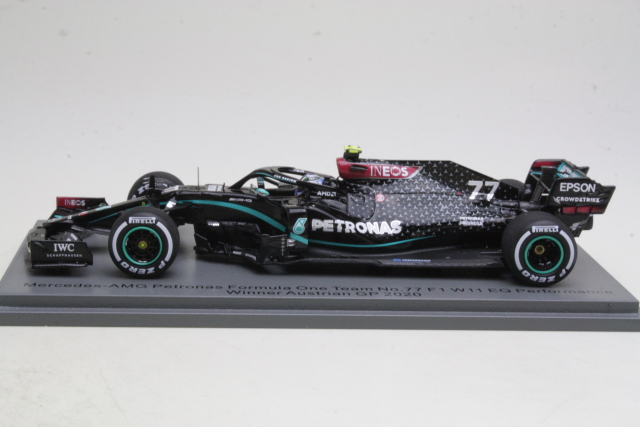 Mercedes-AMG W11, 1st. Austrian GP 2020, V.Bottas, no.77 - Sulje napsauttamalla kuva