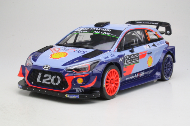 Hyundai i20 WRC, Monte Carlo 2018, T.Neuville, no.5 - Sulje napsauttamalla kuva