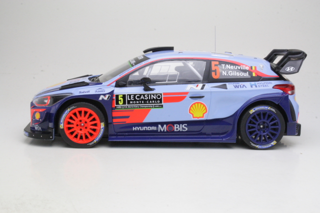 Hyundai i20 WRC, Monte Carlo 2018, T.Neuville, no.5 - Sulje napsauttamalla kuva