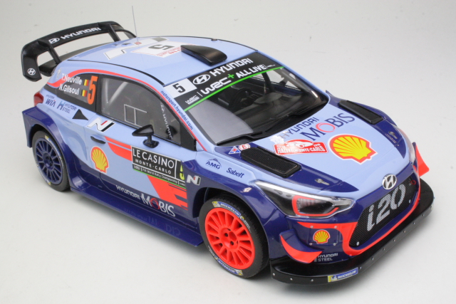 Hyundai i20 WRC, Monte Carlo 2018, T.Neuville, no.5