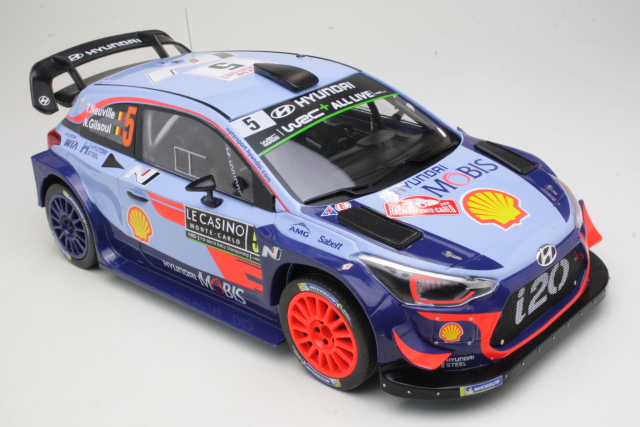 Hyundai i20 WRC, Monte Carlo 2018, T.Neuville, no.5 - Sulje napsauttamalla kuva