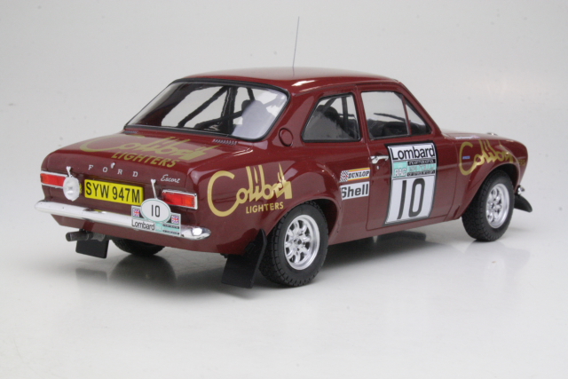 Ford Escort Mk1 RS1600, RAC 1974, H.Mikkola, no.10