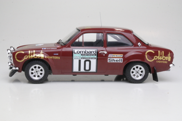 Ford Escort Mk1 RS1600, RAC 1974, H.Mikkola, no.10