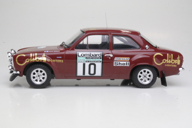 Ford Escort Mk1 RS1600, RAC 1974, H.Mikkola, no.10 - Sulje napsauttamalla kuva