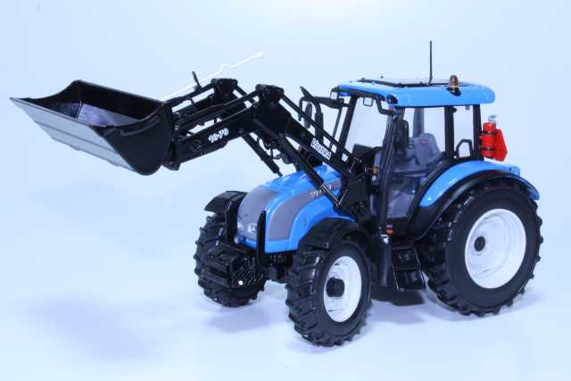 Valtra C-Sarja 2008 etukuormaajalla, sininen