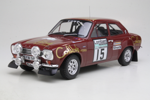 Ford Escort Mk1 RS1600, RAC 1974, M.Alen, no.15 - Click Image to Close