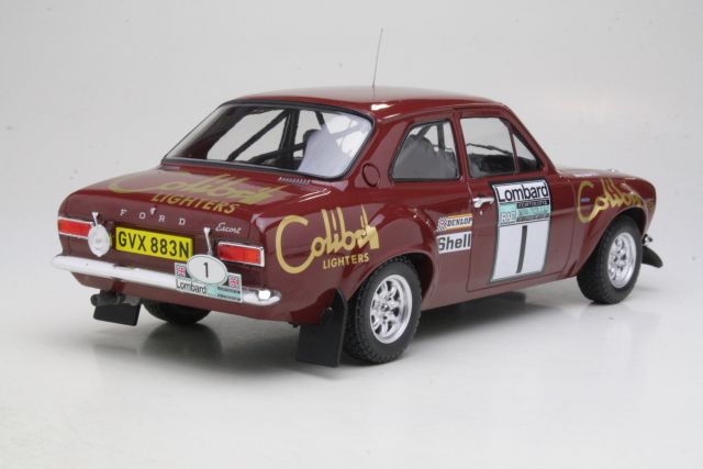 Ford Escort Mk1 RS1600, RAC 1974, T.Makinen, no.1 - Sulje napsauttamalla kuva