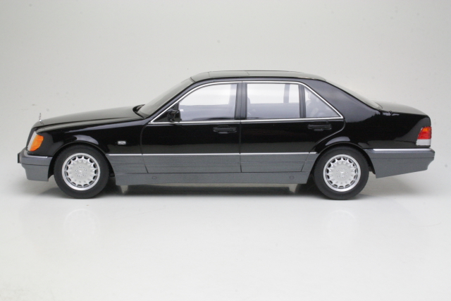 Mercedes S500 (w140) 1994, musta - Sulje napsauttamalla kuva