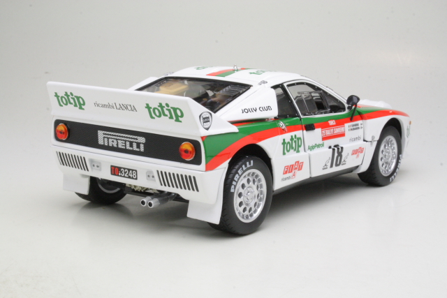 Lancia Rally 037, San Remo 1983, M.Biasion, no.18