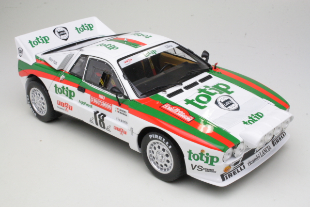 Lancia Rally 037, San Remo 1983, M.Biasion, no.18