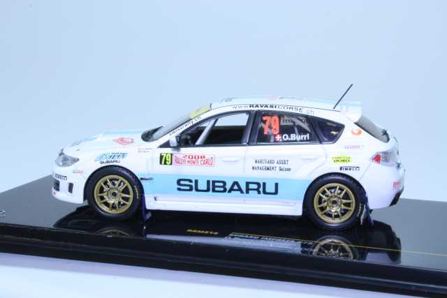Subaru Impreza WRX STi, Monte Carlo 2008, O.Burri, no.79