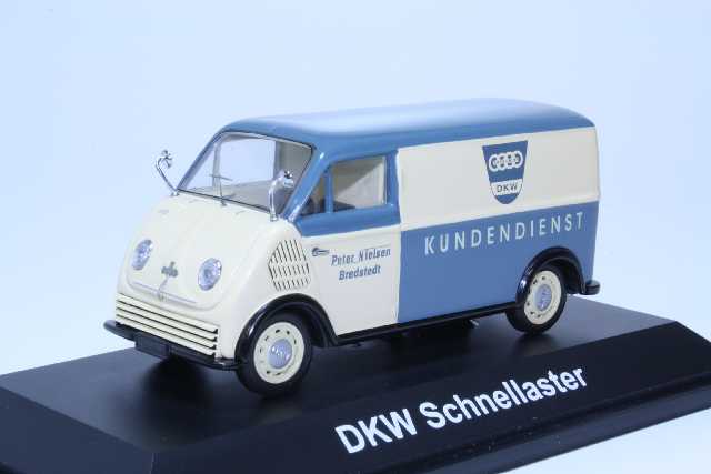 DKW Schnell-Laster "DKW Kundendienst" 1955, blue/white