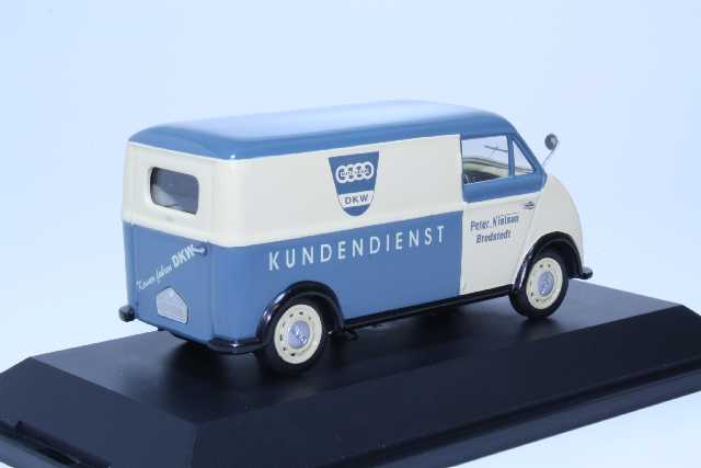 DKW Schnell-Laster "DKW Kundendienst" 1955, blue/white