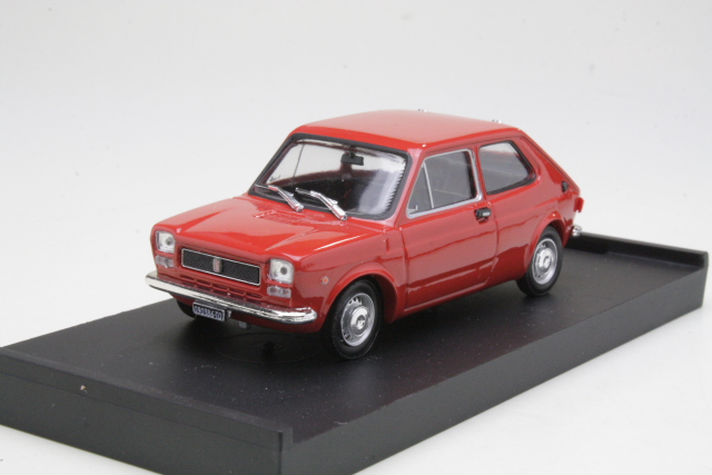 Fiat 127 3d 1972, red