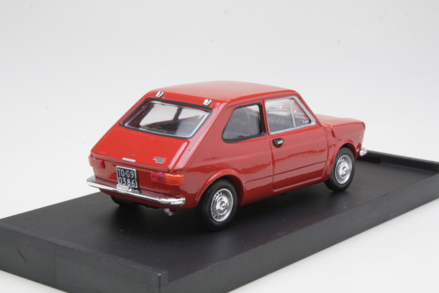 Fiat 127 3d 1972, red