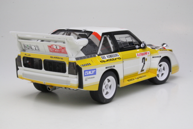 Audi Quattro Sport S1, 4th. Monte Carlo 1986, W.Rohrl, no.2