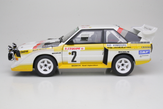 Audi Quattro Sport S1, 4th. Monte Carlo 1986, W.Rohrl, no.2