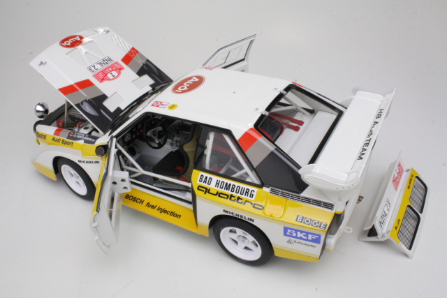 Audi Quattro Sport S1, 4th. Monte Carlo 1986, W.Rohrl, no.2