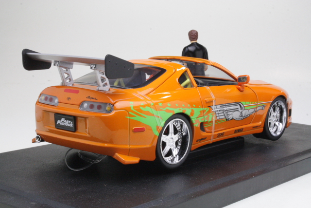 Toyota Supra Mk4 (A80) 1995, oranssi "Fast and Furious" - Sulje napsauttamalla kuva