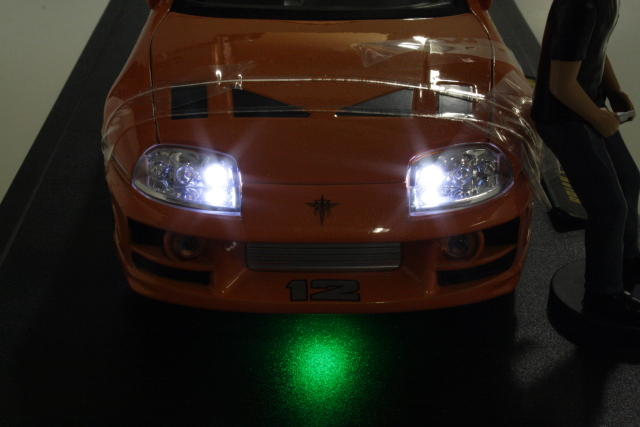 Toyota Supra Mk4 (A80) 1995, oranssi "Fast and Furious" - Sulje napsauttamalla kuva