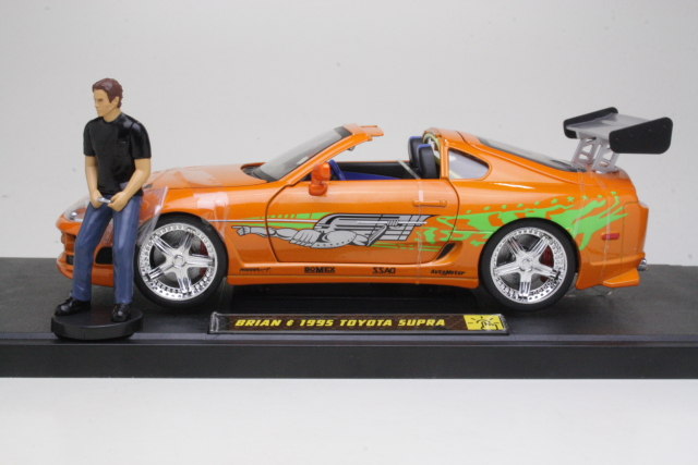 Toyota Supra Mk4 (A80) 1995, orange "Fast and Furious"