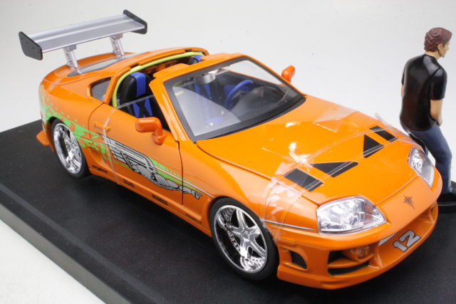 Toyota Supra Mk4 (A80) 1995, orange "Fast and Furious" - Click Image to Close